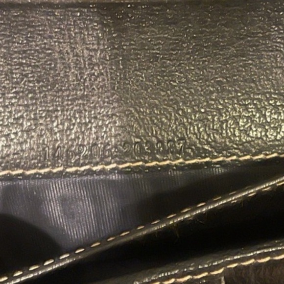 Rare Gucci Sherryline Double Snap Wallet VGUC - Picture 9 of 9